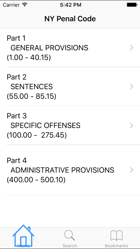 #1. NY Penal Code (iOS) Ved: Leela Software Inc
