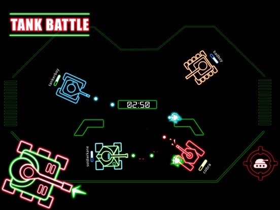 Tank battle io multiplayerのおすすめ画像2