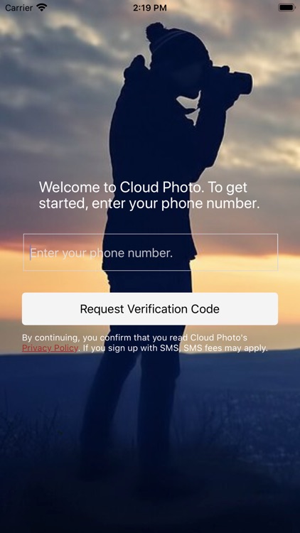 Cloud Photo: Snap & Send