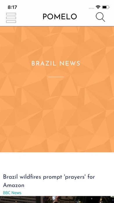 Screenshot #3 pour Pomelo Global News Reader