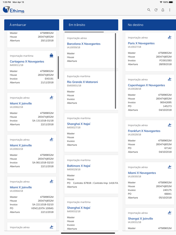 Screenshot #5 pour Ethima Tracking