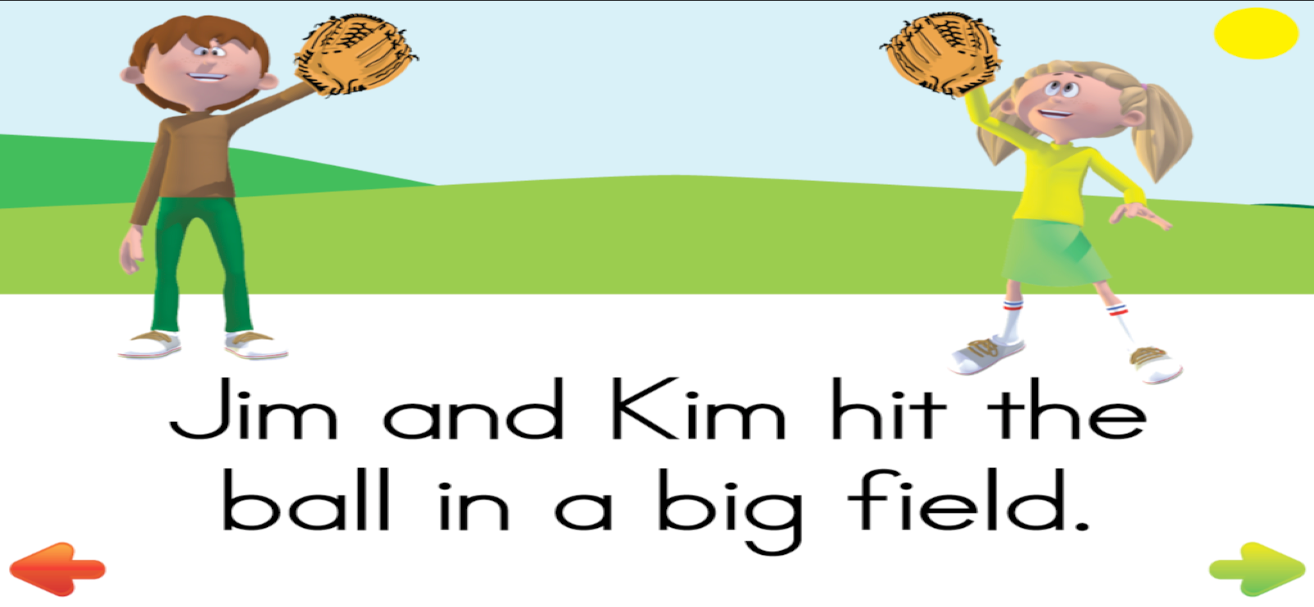 First Grade Reading Program