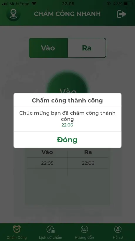 Chấm Công Nhanh