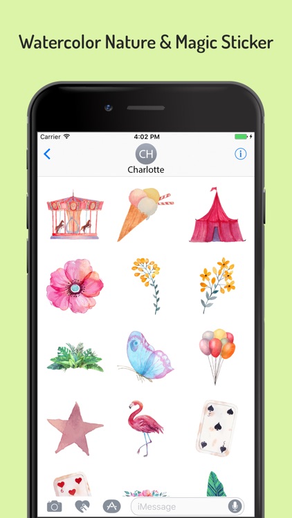 Watercolor Nature Emojis