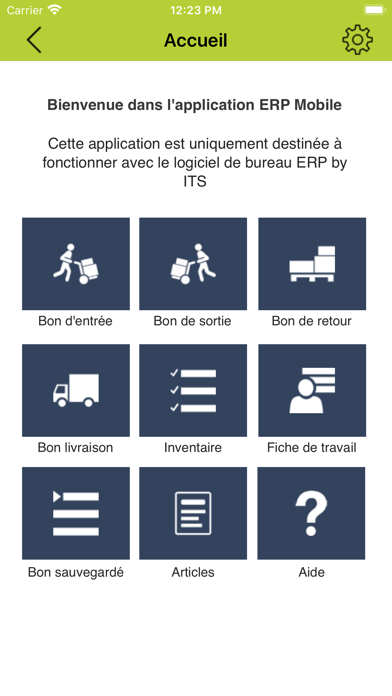 Screenshot #1 pour ERP stock