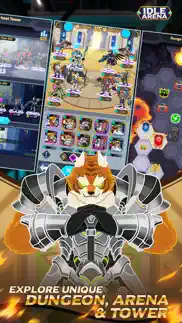 idle arena rpg clicker battles iphone screenshot 4
