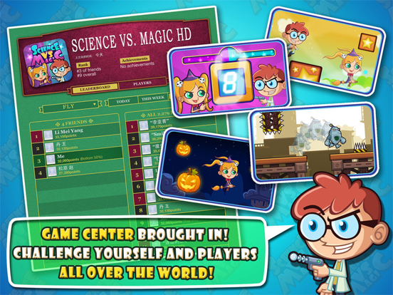 Science vs.Magic-2 Player Game iPad screenshot