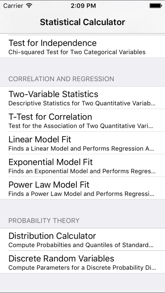 #5. StatsCalc (iOS) 由: Ulrich Hoensch