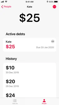 OweMe - Debt Tracker iphone bilder 2
