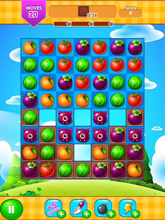 Fruit Line Break Mania