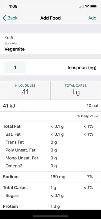 ControlMyWeight: Screenshot 2 von 5
