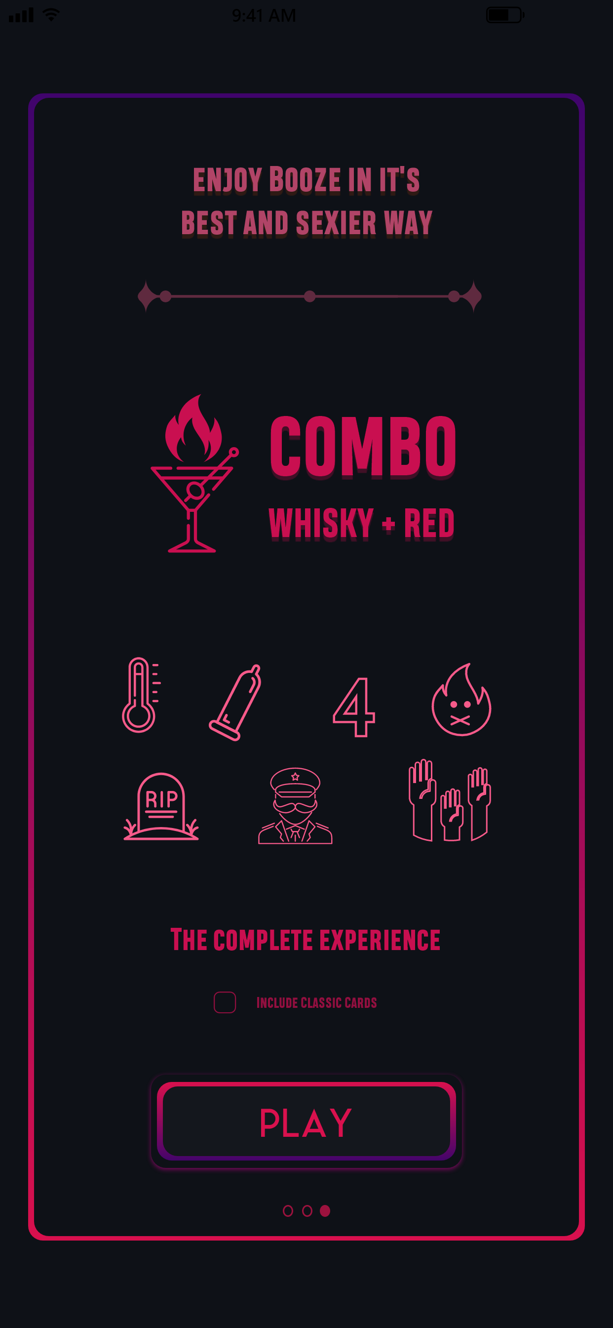 Booze - Drinking Game