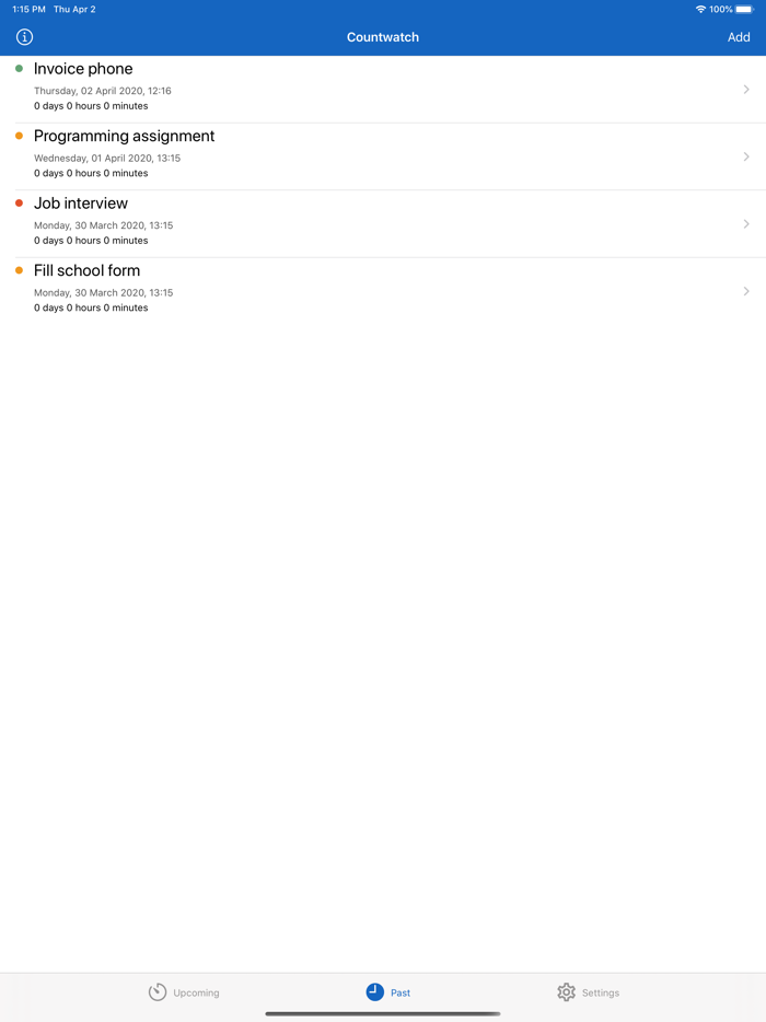 Countwatch - Countdown Watcher