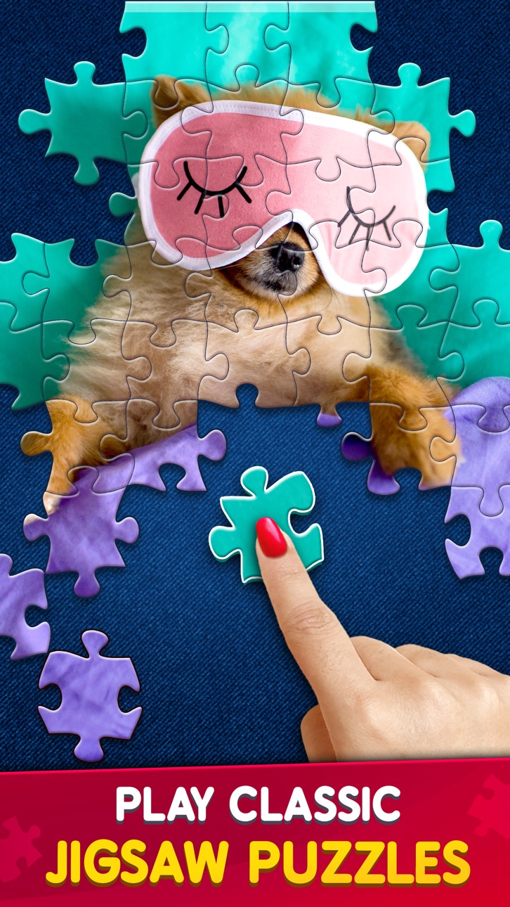 Jigsaw Puzzles Clash Hack screenshot 1 - iOS game interface