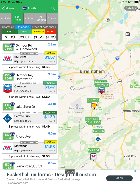 IExit Interstate Exit Guide App Price Drops iexit-interstate-exit-guide-app-price-drops