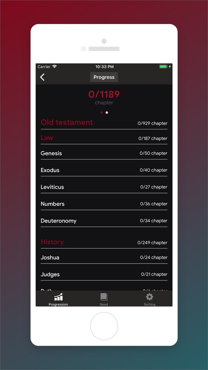 iPhone screenshot