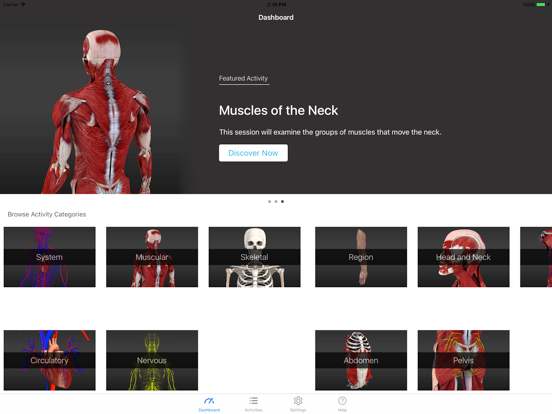 Gale Interactive Human Anatomy app screenshot