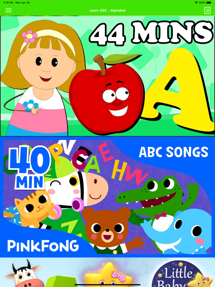 Learning ABC Alphabet