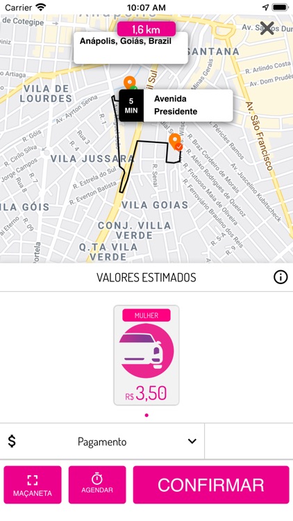 Ela Driver - Cliente