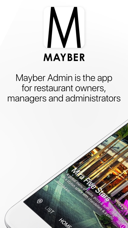 Mayber Admin