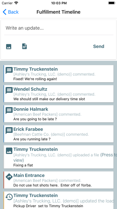 Cattle Driver iPhone screenshot 3 - Business app
