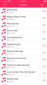 Cloud Music-Download Songs Lab screenshot