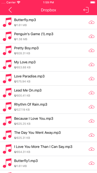 Cloud Music-Download Songs Lab Screenshot