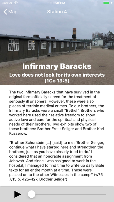 Stand Firm Tour iPhone screenshot 2 - Education app