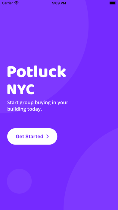 Screenshot #1 pour Potluck NYC