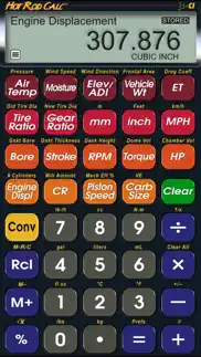 hot rod calc iphone screenshot 2