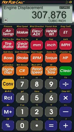 Hot Rod Calc iPhone image 2
