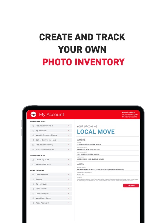 My FlatRate iPad screenshot 3 - Productivity app