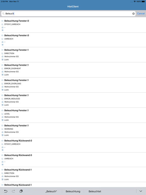 Screenshot #4 pour HistClient