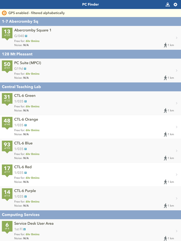 Screenshot #4 pour UoL PC Finder