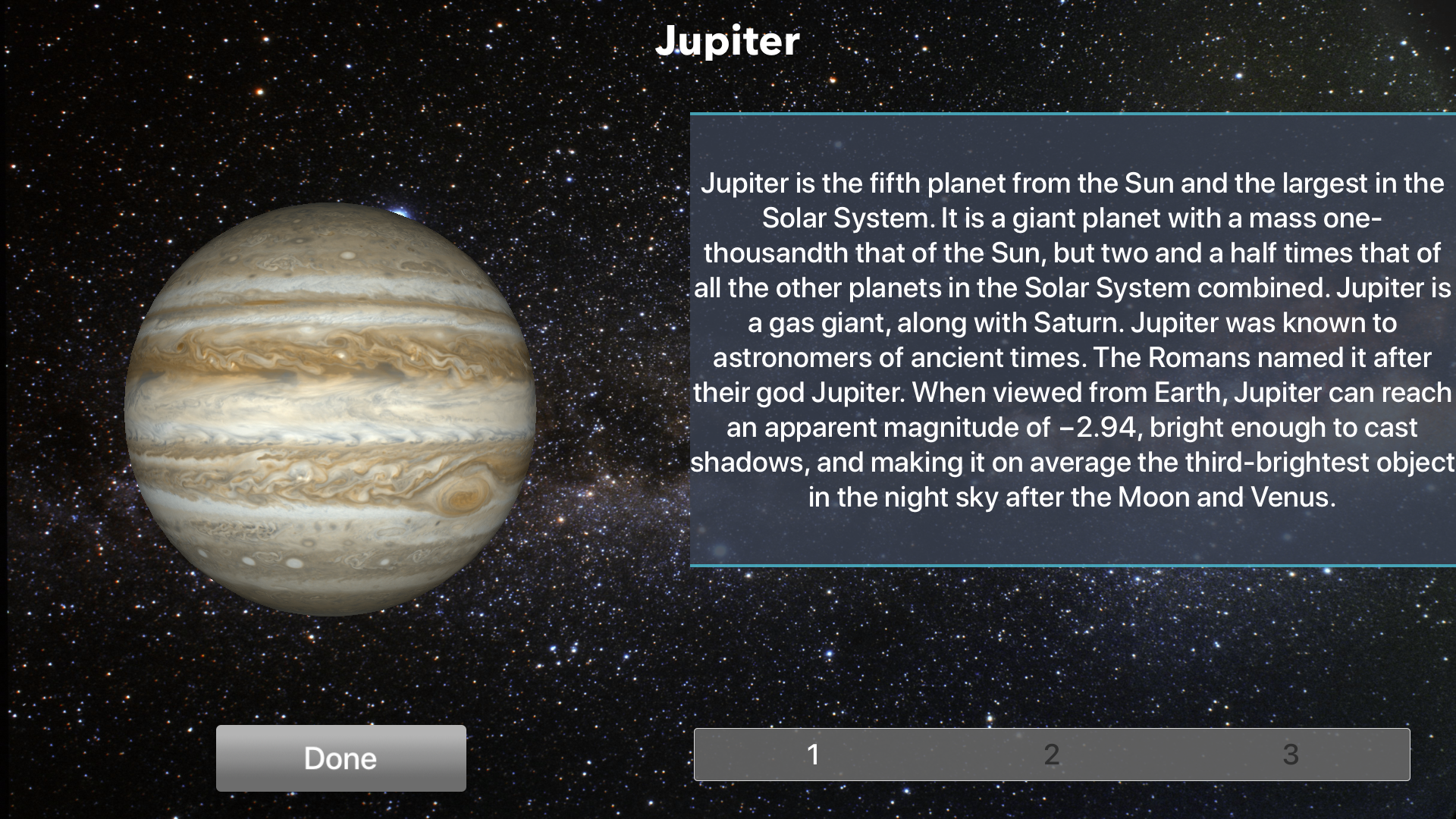 Science - SolarSystem screenshot 5