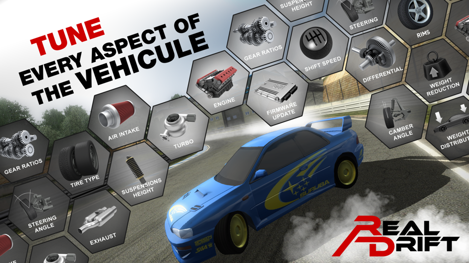 #5. Real Drift Car Racing Lite (iOS) 由: Real Games SRLS
