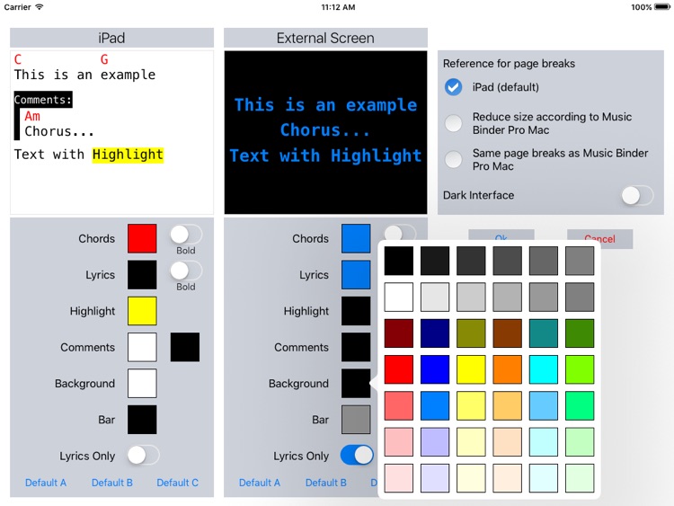 Music Binder (PDF & ChordPro) screenshot-5