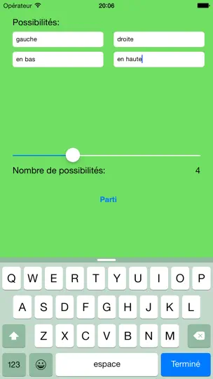 Capture d'écran de IChance sur iPhone 3