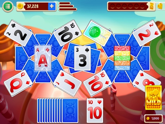 Screenshot #6 pour Solitaire Candy Tripeaks