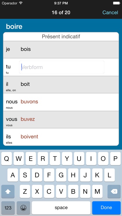 French Verbs & Conjugation L screenshot-5