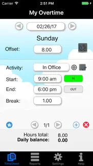 my overtime (mo) iphone screenshot 2