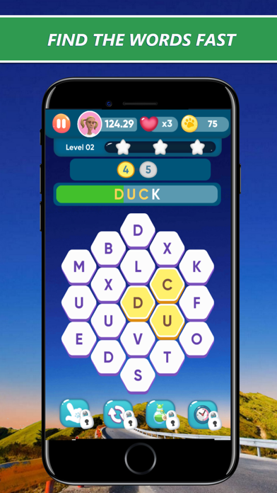 Screenshot #1 pour WordFlowX : Word Search Game