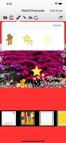 Game screenshot Christmas Photo Cards - GFC hack