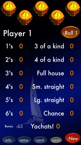 Game screenshot Yachats ( a 5 dice game) mod apk
