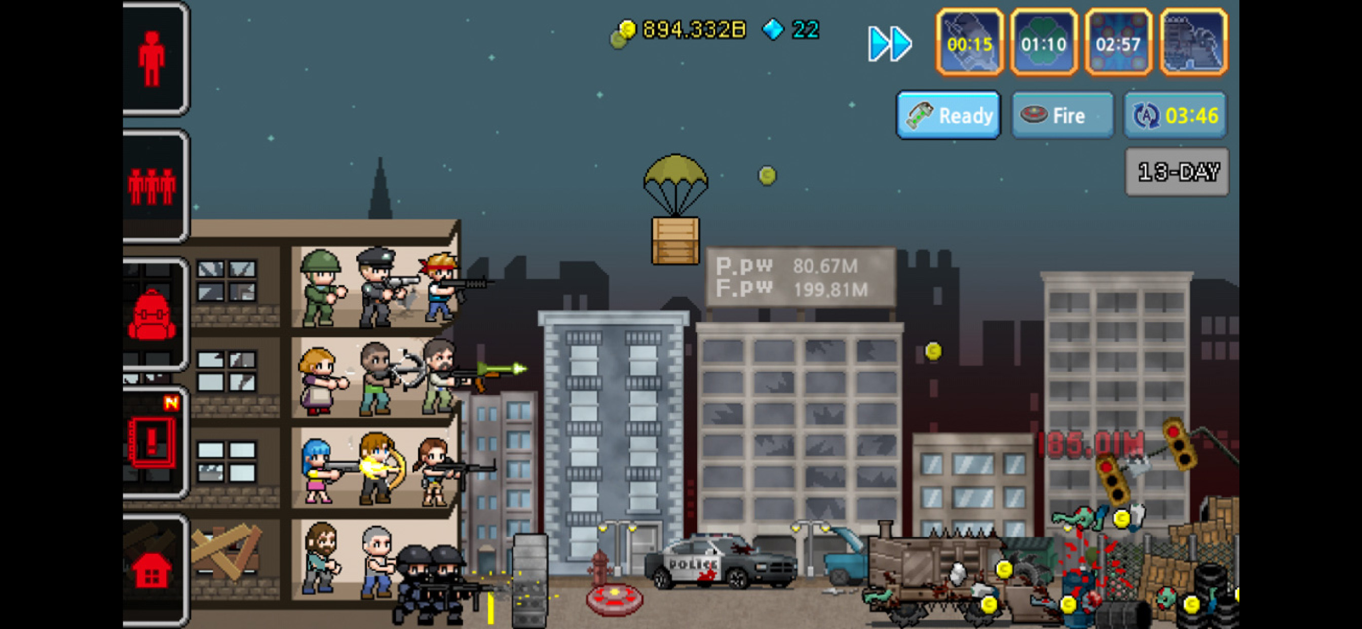 100 DAYS Zombie Survival screenshot 6
