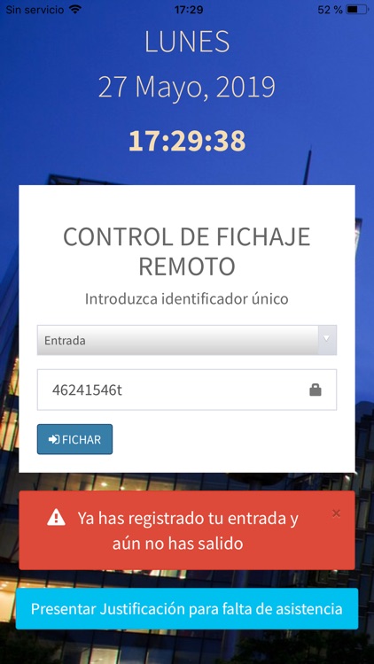 Control Presencia Laboral