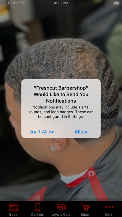 Screenshot #1 pour Freshcut Barbershop