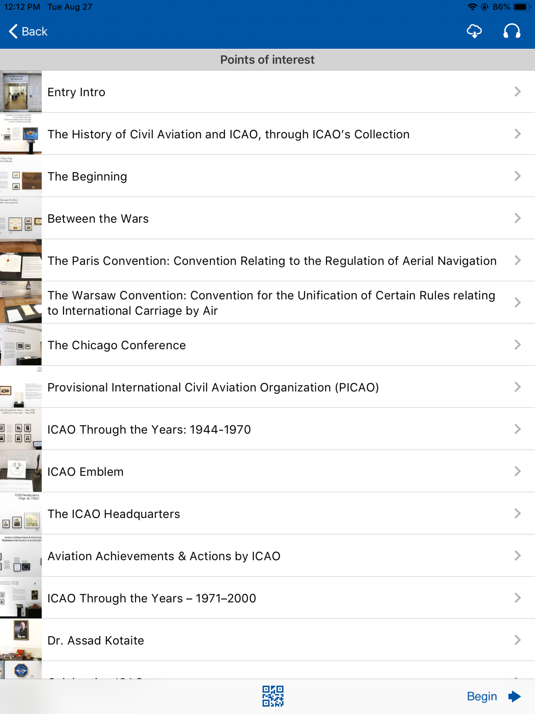 ICAO Museum screenshot 5