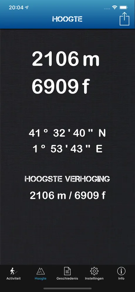Hoogtemeter Pro Offline