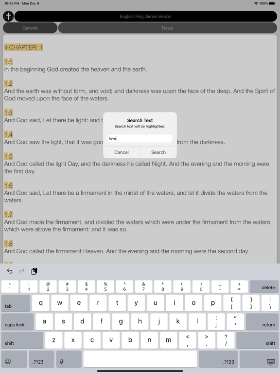 Screenshot #6 pour Mini Pocket Bible